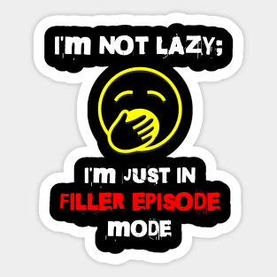 Filler Episode Sticker